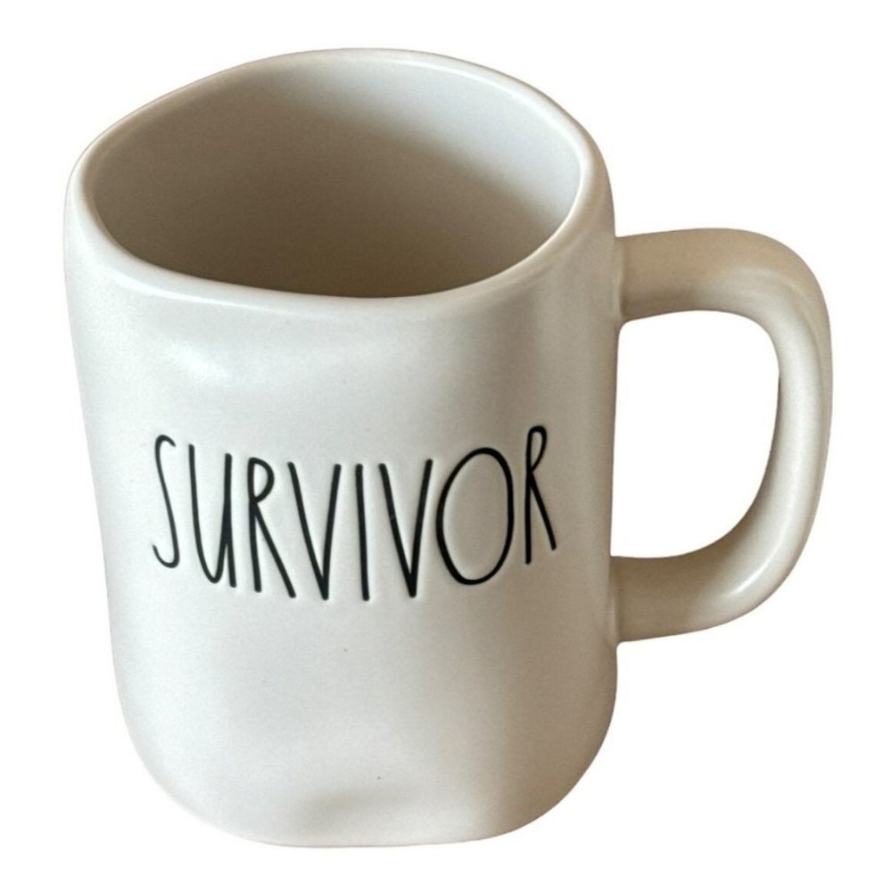 Rae Dunn Mug Inspirational Farmhouse Style Minimalist Design Rustic Decor Coffee